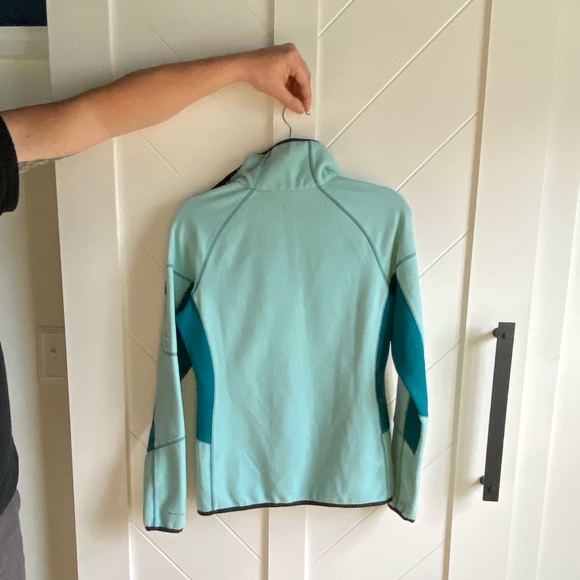 Columbia Titanium Reflective Heat Ski Half Zip Ski Fleece - Picture 4 of 9